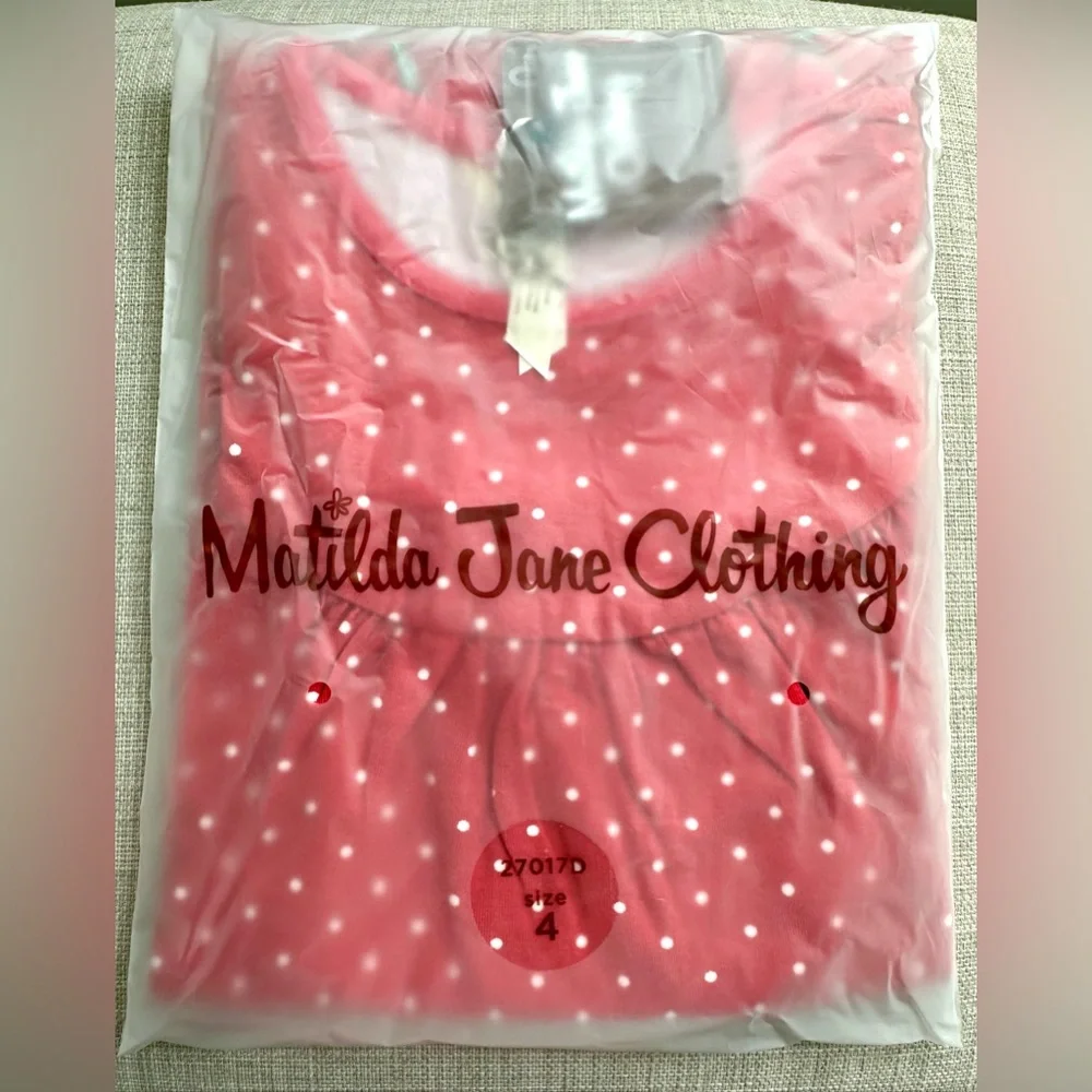 GIRLS MATILDA JANE Brilliant daydream Heart-to-Heart Dress SIZE 4 NWT